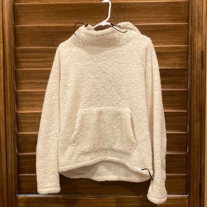 Pink Vs Sherpa Hoodie